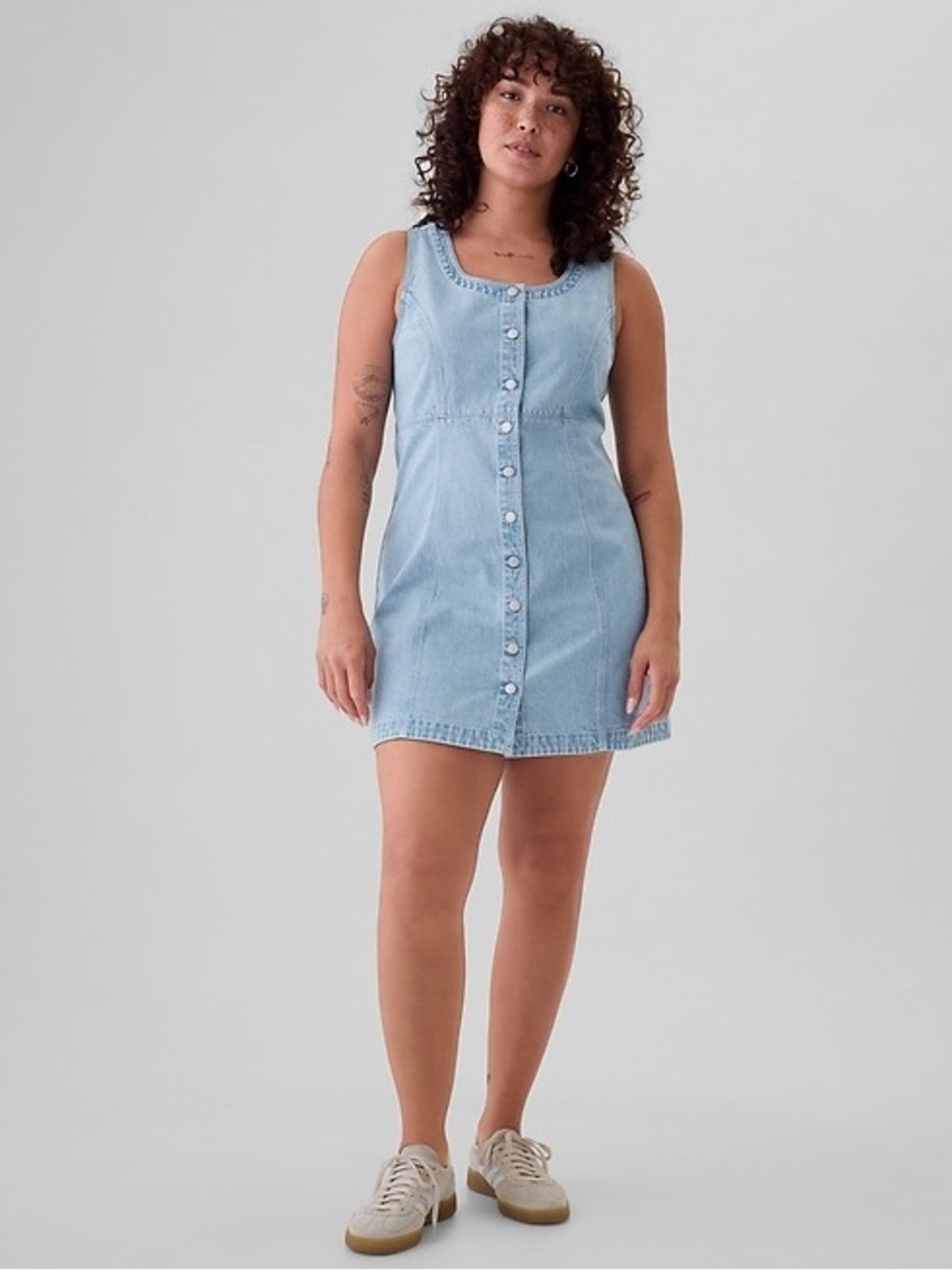 NWT GAP Heritage Denim Mini Dress 100% Cotton
